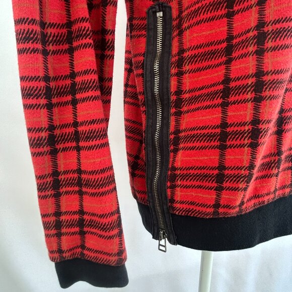 Vans Plaid Streetwear Red, Black & Beige Sweatshirt – Women’s Small S - Picture 7 of 10